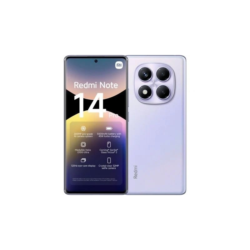 Xiaomi Redmi Note 14 Pro Púrpura | 256GB, 8GB RAM | Tienda España