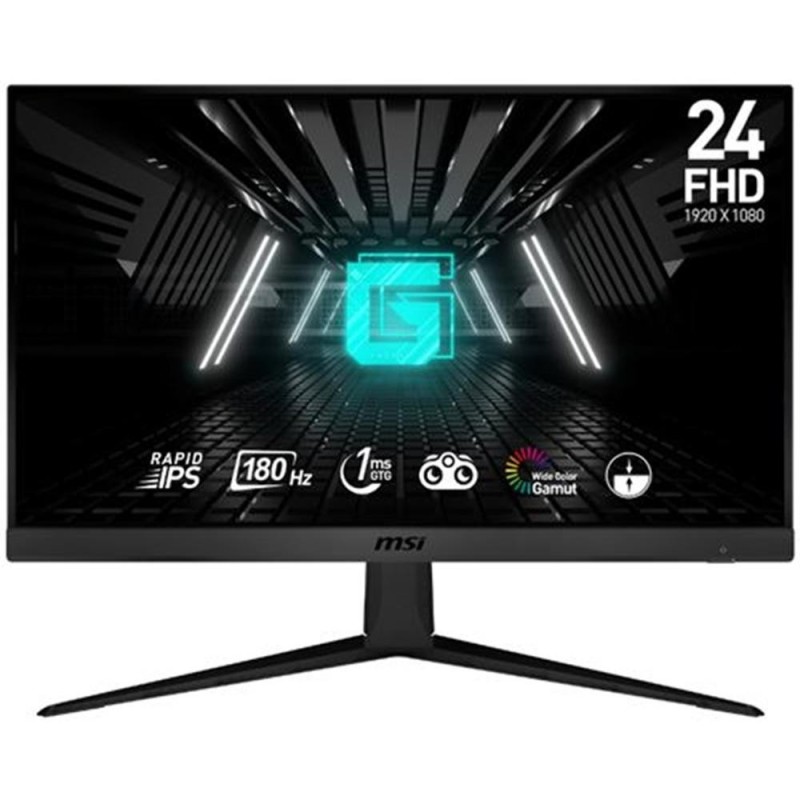 MSI G2412F Monitor 23.8"Gaming 180hz 1ms HDMI DP