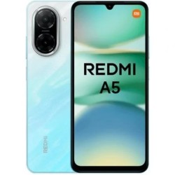 Xiaomi Redmi A5 azul vista frontal pantalla 6.88 pulgadas