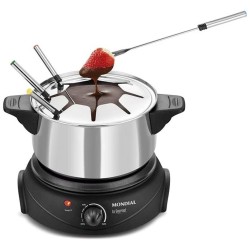 FONDUE ELECTRICA MONDIAL INOX FD02 1500W 1.5l