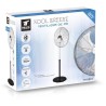 VENTILADOR DE PIE THULOS TH-KB15 50 CM REGULABLE HASTA 1.42M 160W