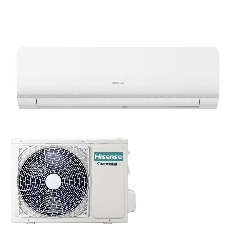 CONJUNTO AIRE ACONDICIONADO HISENSE LUSO CONNECT KC70BT1R WIFI A++ A+ 5.676 FRIG 5.752 KCAL R32