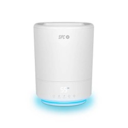 HUMIDIFICADOR INTELIGENTE SPC EVADNE GRIS ELIMINA 99.9% BACTERIAS 12H AUTONOMIA 10 MODOS WIFI