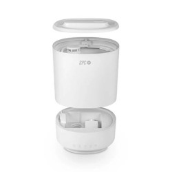 HUMIDIFICADOR INTELIGENTE SPC EVADNE GRIS ELIMINA 99.9% BACTERIAS 12H AUTONOMIA 10 MODOS WIFI