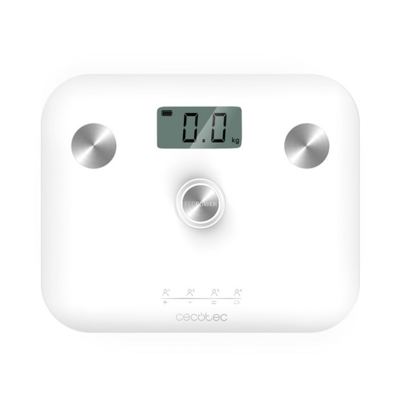 BASCULA DE BAÑO CECOTEC ECOPOWER 10100 FULL HEALTHY WHITE