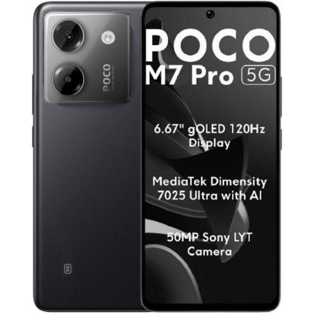 POCO M7 Pro: 📱 Potencia 5G, ⚡ 8GB RAM + 256GB ROM | Compra Ya!
