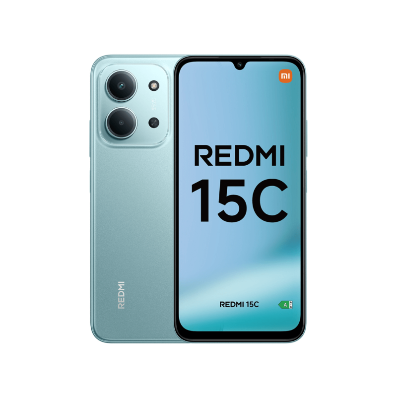 Xiaomi Redmi 15C 📱 | 6,9" FHD | 50MP | 128GB | NFC | Verde Xiaomi Redmi 15C 📱 | 6,9" FHD | 50MP | 128GB | NFC | Verde