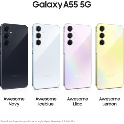 SAMSUNG A55 6,60" FHD+ A556 8GB/128GB 32MP/50MP (5G) DS AWESOME LiquidadorLoco