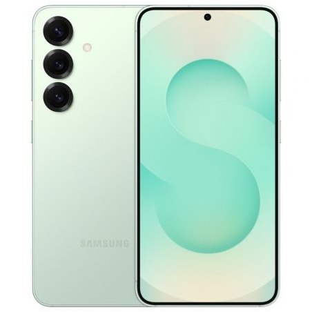 samsung galaxy s25 plus verde menta vista frontal