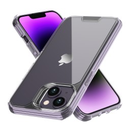 FUNDA MUVIT SHOCKPROOF 2M PARA APPLE IPHONE 13 14 TRANSPARENTE