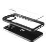 FUNDA MUVIT SHOCKPROOF 2M PARA APPLE IPHONE 13 PRO TRANSPARENTE NEGRA