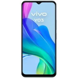 vivo Y03 diseño curvo elegante