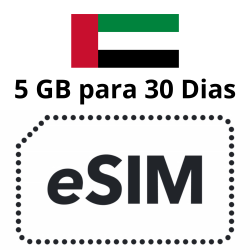 ESIM Emiratos Árabes Unidos - 5 GB - 30 días