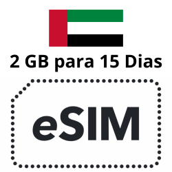 ESIM Emiratos Árabes Unidos - 2 GB - 15 días