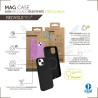 FUNDA MUVIT RECYCLETEK LIQUID SILICONE MAGSAFE PARA APPLE IPHONE 14 NEGRA