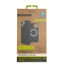 FUNDA MUVIT RECYCLETEK LIQUID SILICONE MAGSAFE PARA APPLE IPHONE 14 PLUS NEGRA