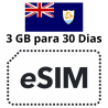 eSIM Anguila - 3 GB - 30 días