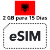 Esim Albania - 2 GB - 15 días