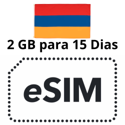 Esim Armenia - 2 GB - 15 días