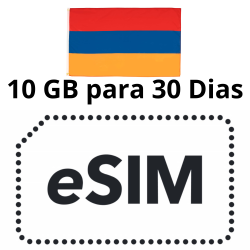 Esim Armenia - 10 GB - 30 días