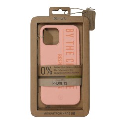 FUNDA MUVIT BAMBOOTEK PARA APPLE IPHONE 13 MELOCOTON