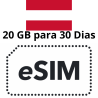 Esim Austria - 20 GB - 30 días