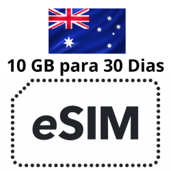Esim Australia - 10 GB - 30 días