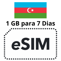 Esim Azerbaiyán - 1 GB - 7 días