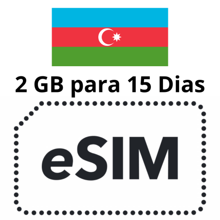 Esim Azerbaiyán - 2 GB - 15 días