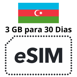 Esim Azerbaiyán - 3 GB - 30 días
