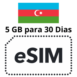 Esim Azerbaiyán - 5 GB - 30 días