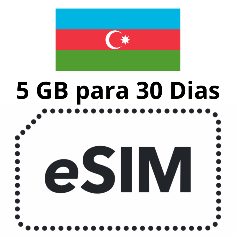 Esim Azerbaiyán - 5 GB - 30 días