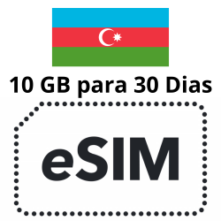 Esim Azerbaiyán - 10 GB - 30 días