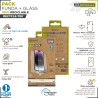 FUNDA MUVIT PARA SAMSUNG GALAXY S24 PLUS + PROTECTOR DE PANTALLA VIDRIO TEMPLADO PLANO