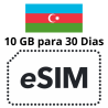 Esim Azerbaiyán - 10 GB - 30 días