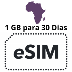Esim Africa - 1 GB - 30 días