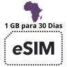 Esim Africa - 1 GB - 30 días