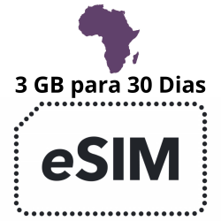 Esim Africa - 3 GB - 30 días