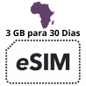 Esim Africa - 3 GB - 30 días