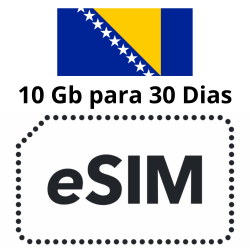 Esim Bosnia y Herzegovina - 10 GB - 30 días