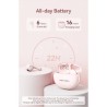 Auriculares Bluetooth Vention ELF 06 NBKW0 con estuche de carga