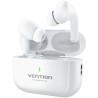 Auriculares Bluetooth Vention Echo Lite E11 con estuche de carga. Blancos
