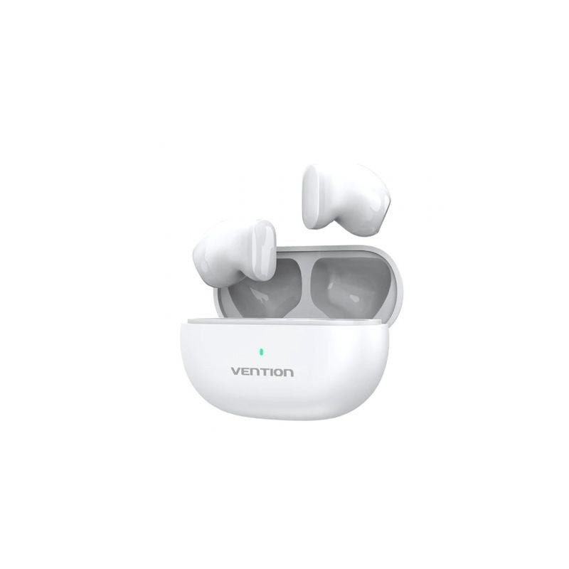 Auriculares Bluetooth Vention Tiny T12 NBLW0 con estuche de carga/ Autonomía 6h/ Blancos