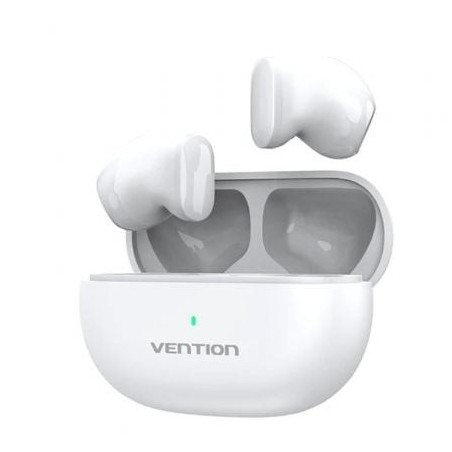 Auriculares Bluetooth Vention Tiny T12 NBLW0 con estuche de carga/ Autonomía 6h/ Blancos