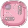 Auriculares Bluetooth Mars Gaming MHIB2 con estuche de carga/ Autonomía 7h/ Rosa
