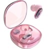Auriculares Bluetooth Mars Gaming MHIB2 con estuche de carga/ Autonomía 7h/ Rosa