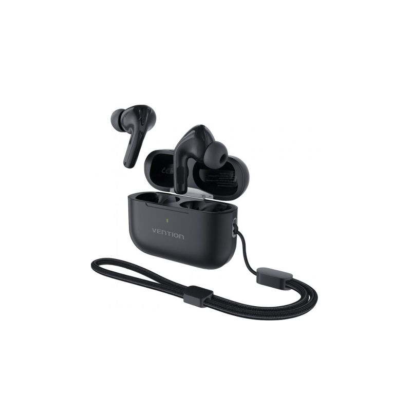 Auriculares Bluetooth Vention Echo Lite E11 Pro con estuche de carga/ Negros