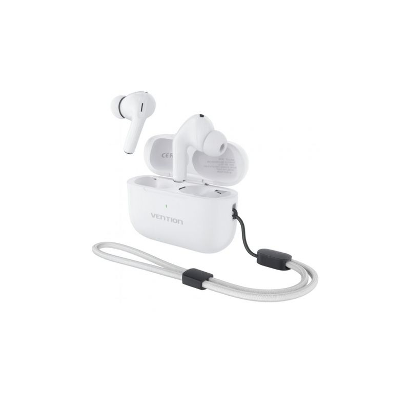 Auriculares Bluetooth Vention Echo Lite E11 Pro con estuche de carga/ Blancos