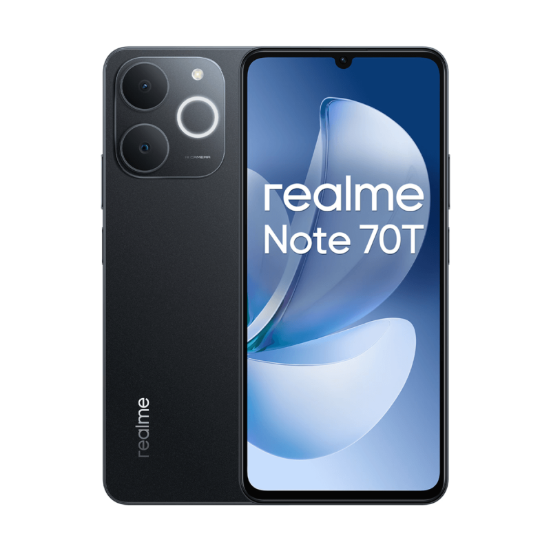 Realme Note 70T 4G Negro 4GB 64GB Dual SIM | Envío 24h | Mejor Precio