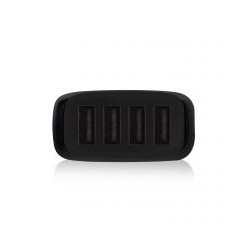 CARGADOR DE COCHE EWENT EW1354 4 PUERTOS USB 9.6A